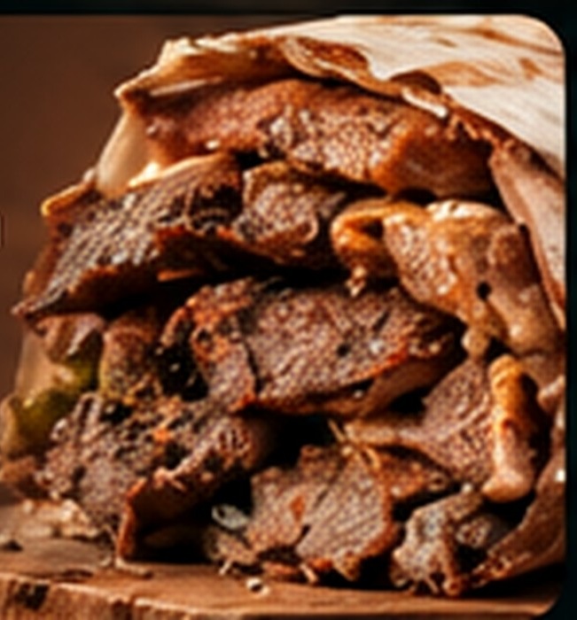 Beef shawarma