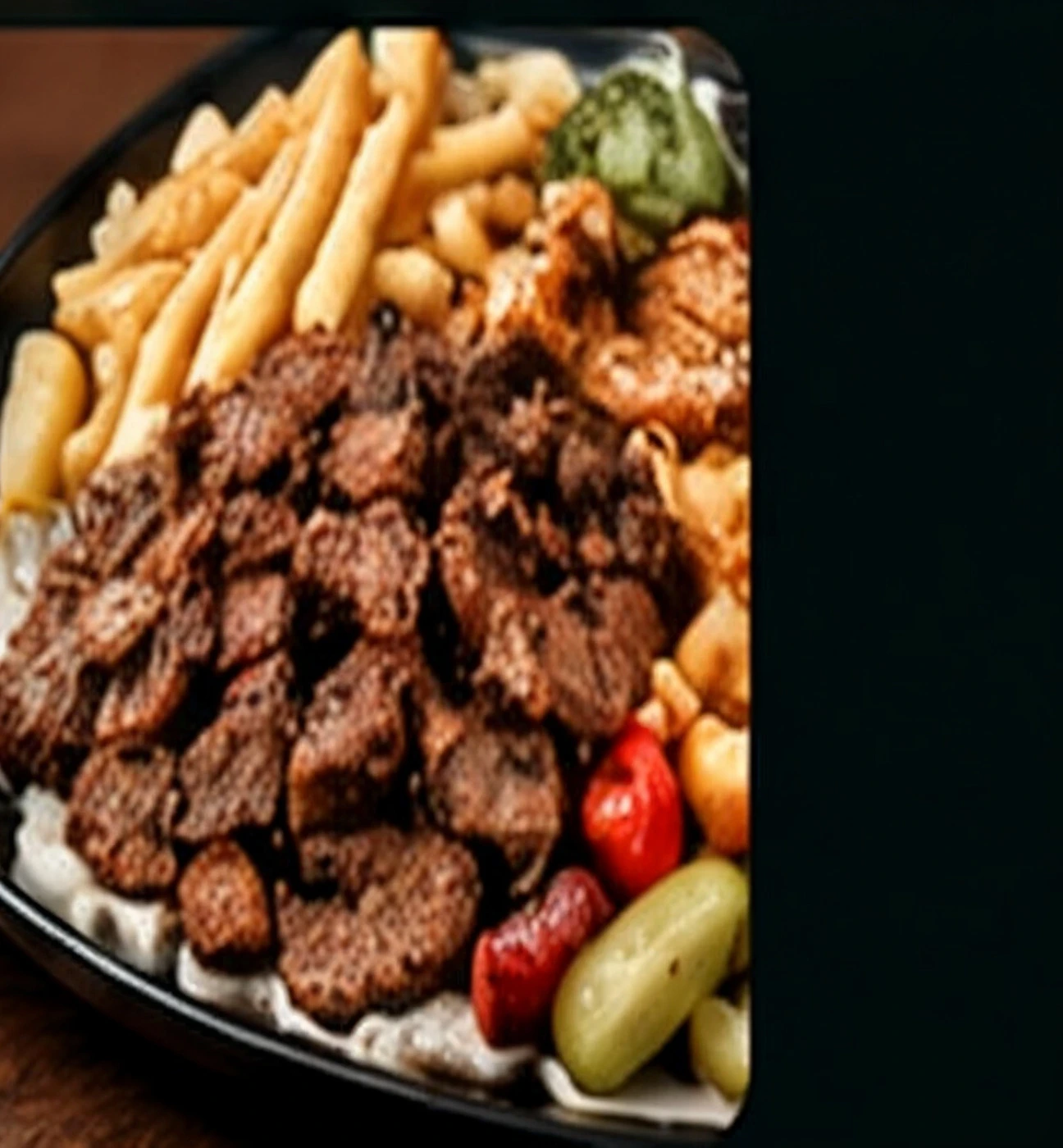 Shawarma Jeddo sharing platter